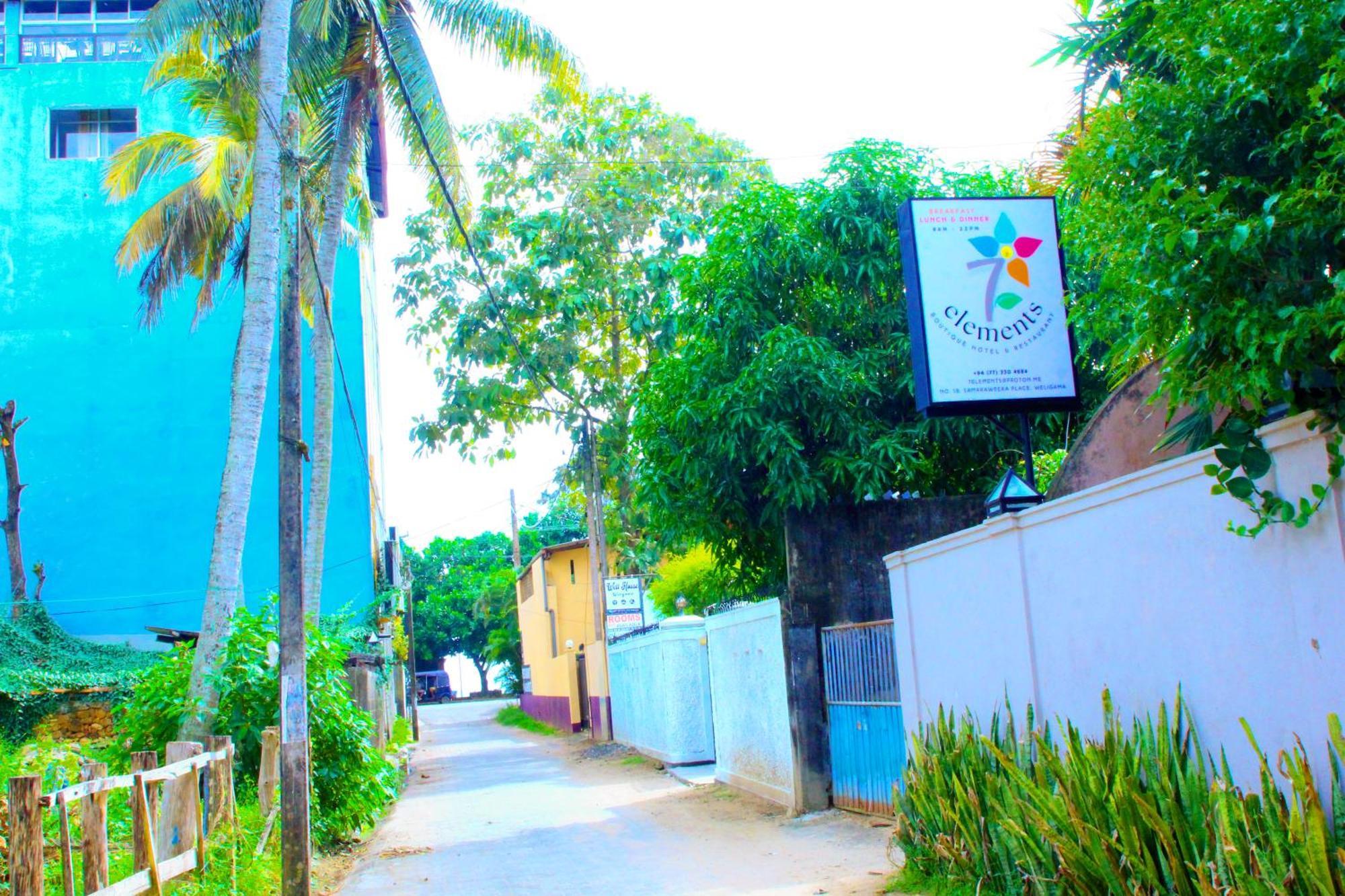 7Elements - Boutique Hotel & Restaurant Weligama Bagian luar foto